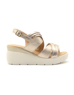 Melluso Walk sandalo in pelle con zeppa